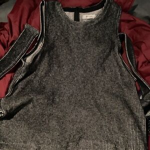 Madewell French Rib Tie Tank Large